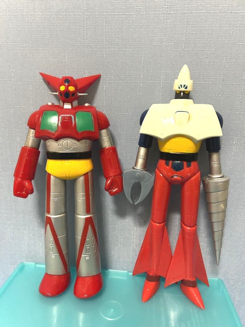 『ゲッター１・ゲッター２』ソフビ 2体BANDAI スーパーロボット大作戦