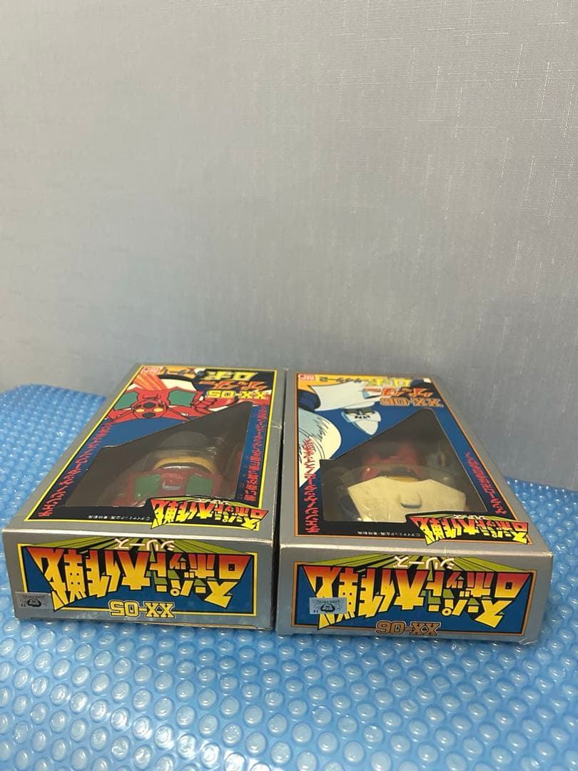 『ゲッター１・ゲッター２』ソフビ 2体BANDAI スーパーロボット大作戦