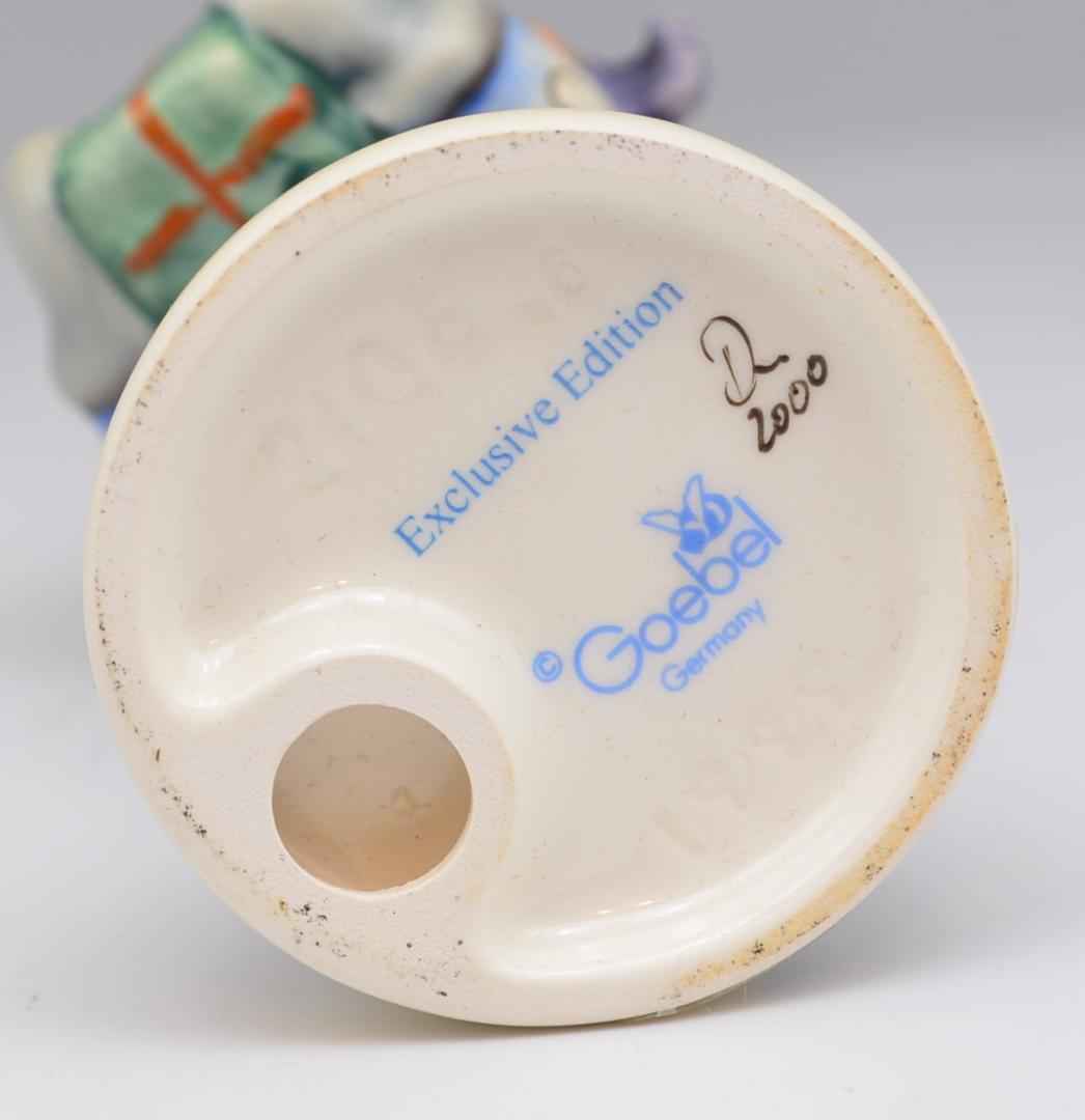 クリスマスの時期　＃1038　★フンメル　ドイツ・ゲーベル　限定品　飾り台付き