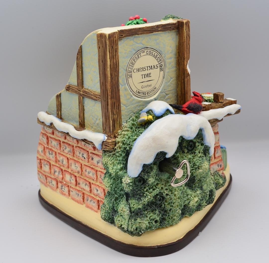 クリスマスの時期　＃1038　★フンメル　ドイツ・ゲーベル　限定品　飾り台付き