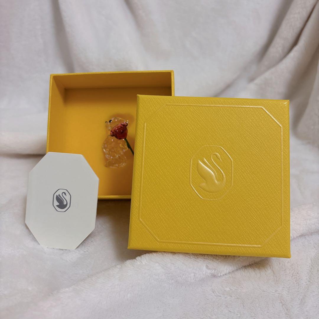 スワロフスキー　Krisベア A Rose with Love