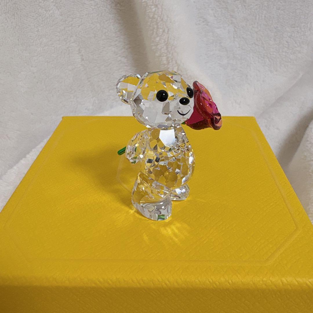 スワロフスキー　Krisベア A Rose with Love