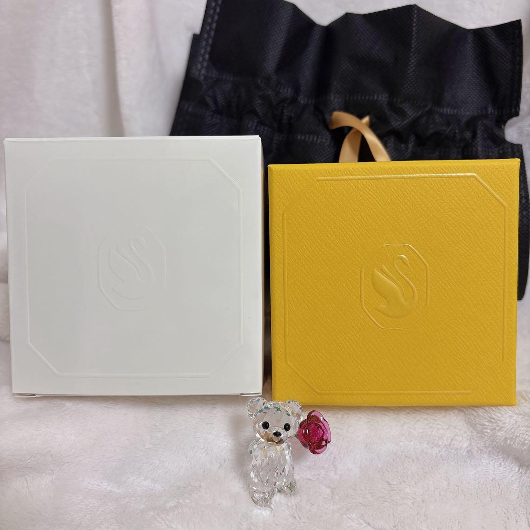 スワロフスキー　Krisベア A Rose with Love
