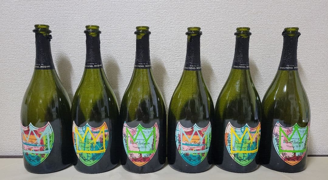 限定バスキア、ドン・ペリニヨン ※空ビン6本 - メルカリ