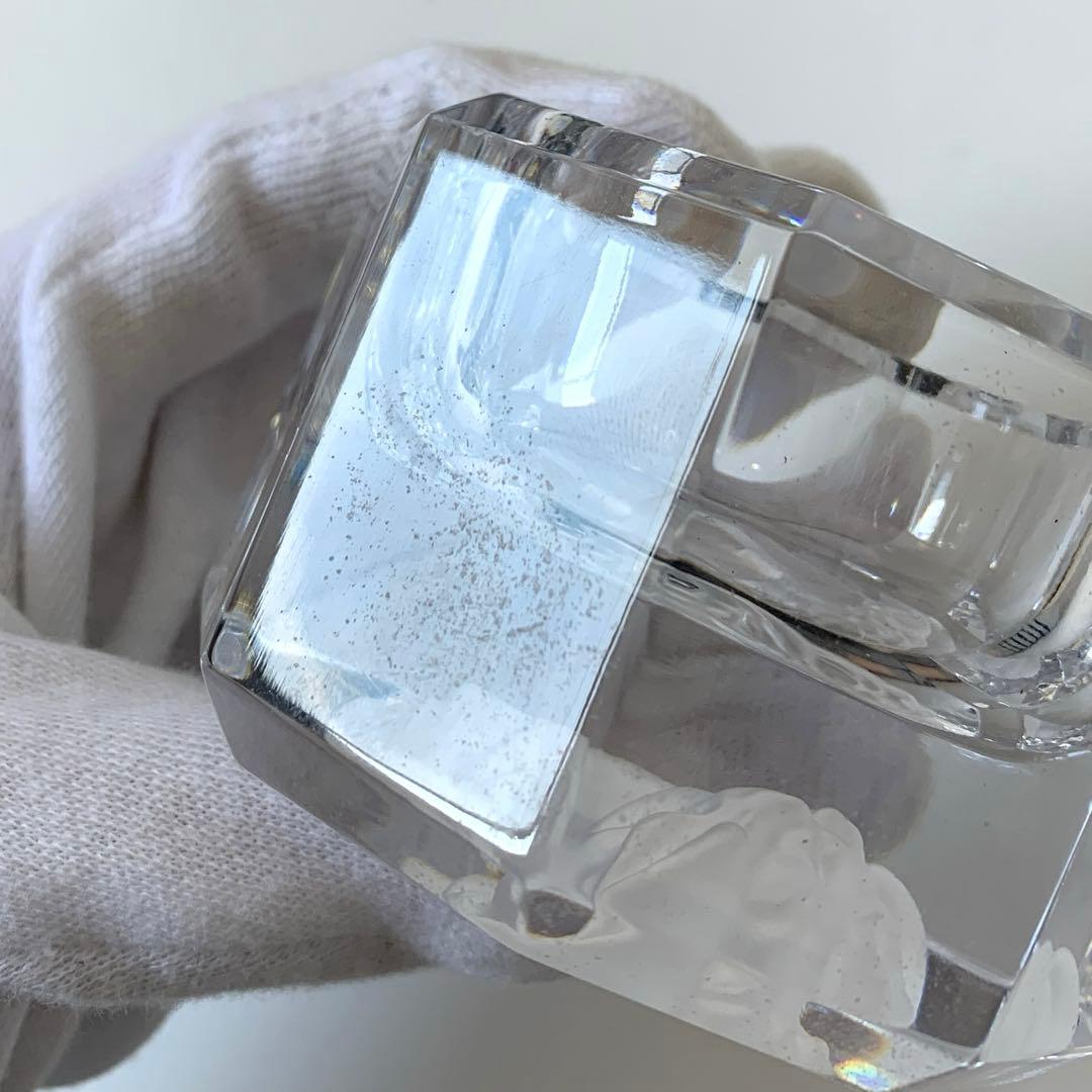 ヴェルサーチ　メデューサ サミエール アッシュトレイ　灰皿　クリア　インテリア