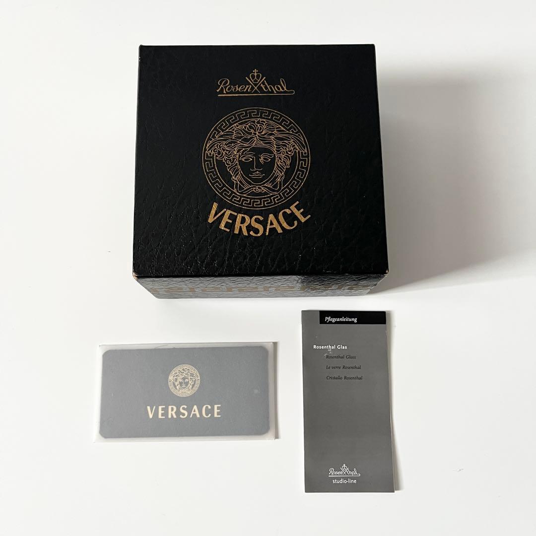 ヴェルサーチ　メデューサ サミエール アッシュトレイ　灰皿　クリア　インテリア