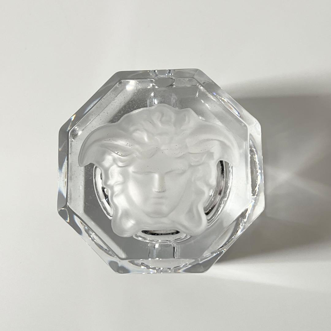 ヴェルサーチ　メデューサ サミエール アッシュトレイ　灰皿　クリア　インテリア