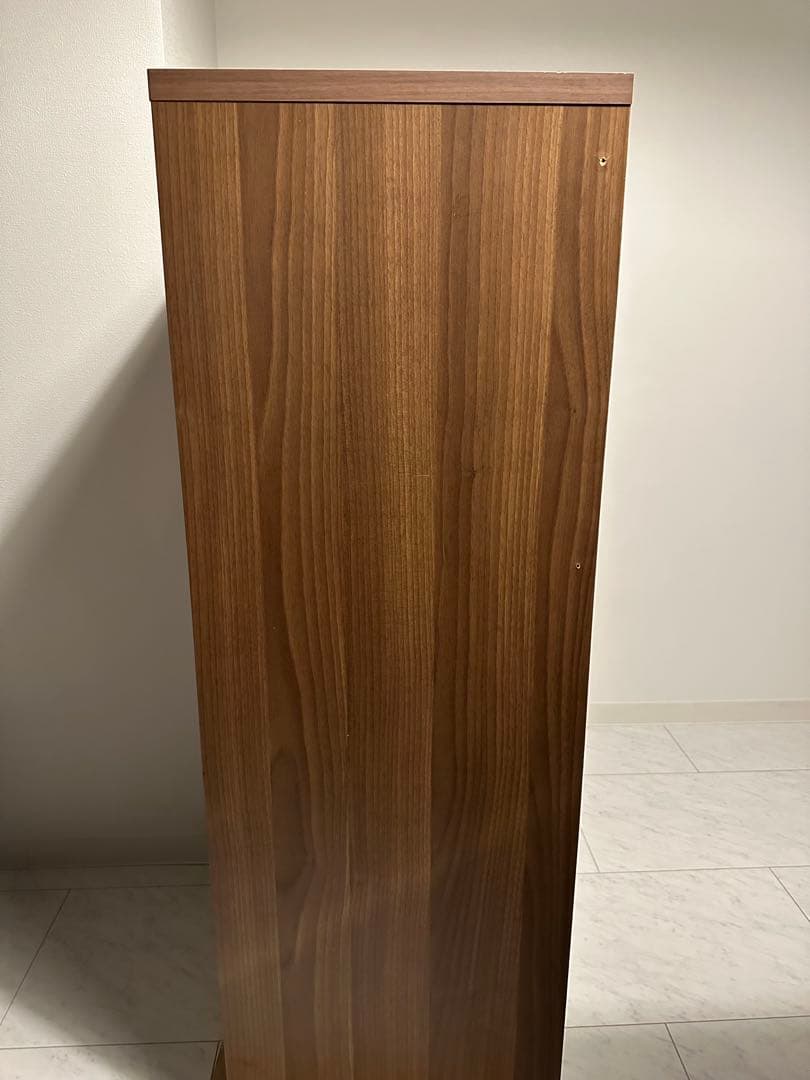 木製棚 80x111x38cm ダークブラウン オーダーメイド品