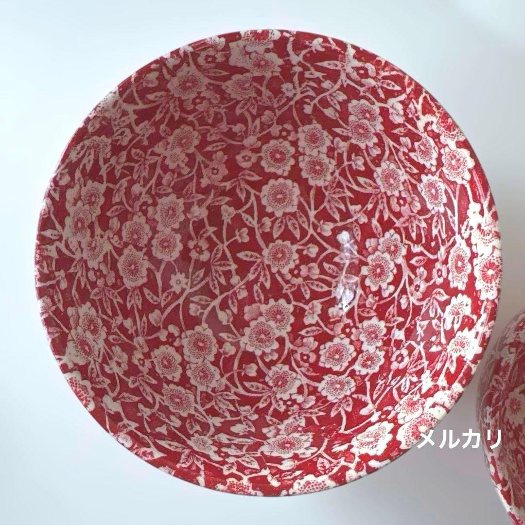 バーレイ レッドキャリコ　シュガーボウルＳ　シュガーボウルＬ　burleigh