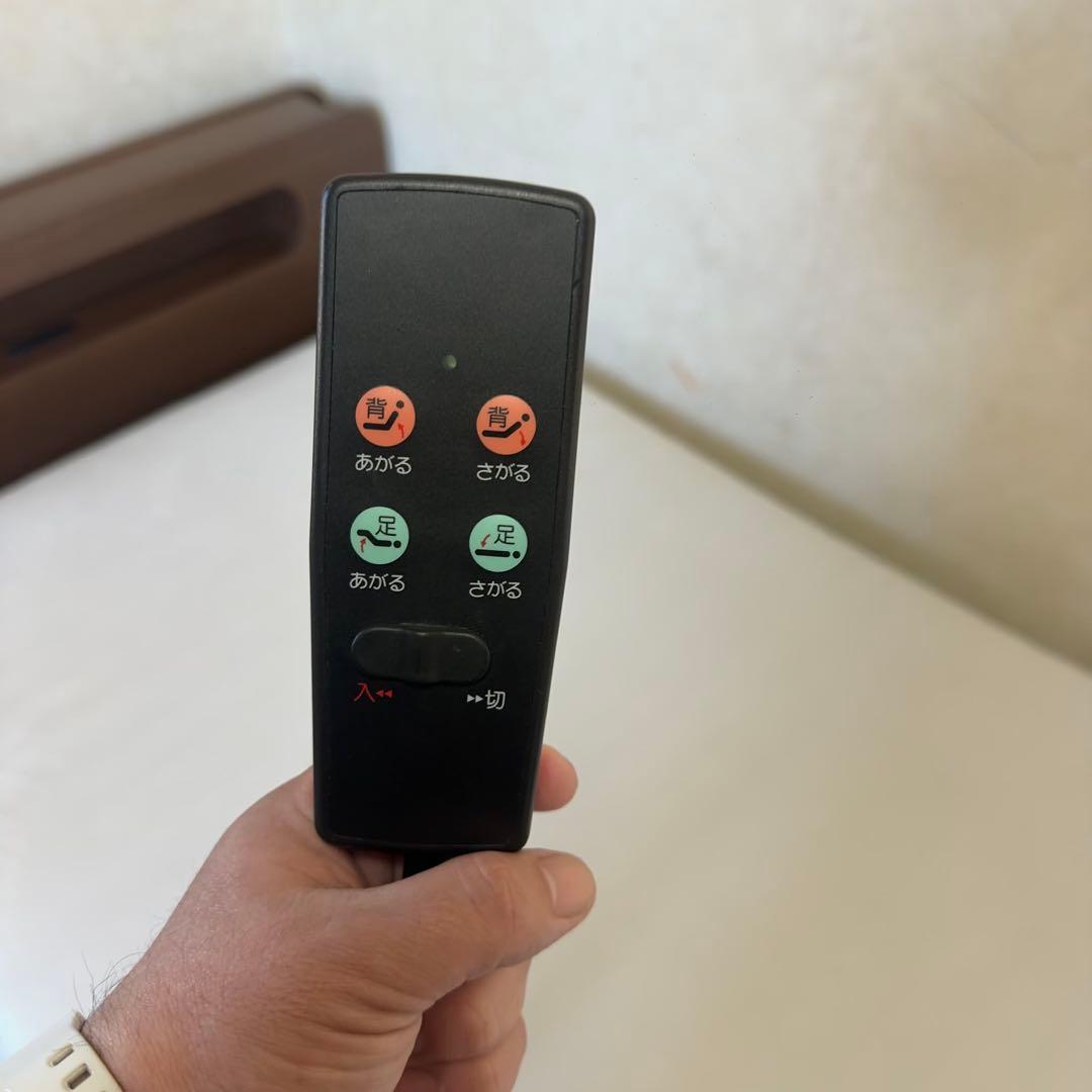 木製リクライニング介護用ベッド