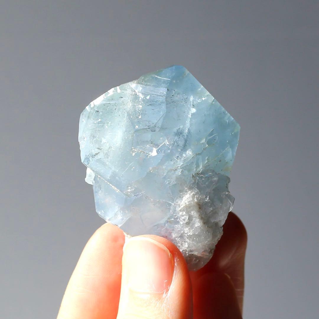 ミニ セレスタイト クラスター天青石 天使の石 鉱物 天然石 安眠 癒し