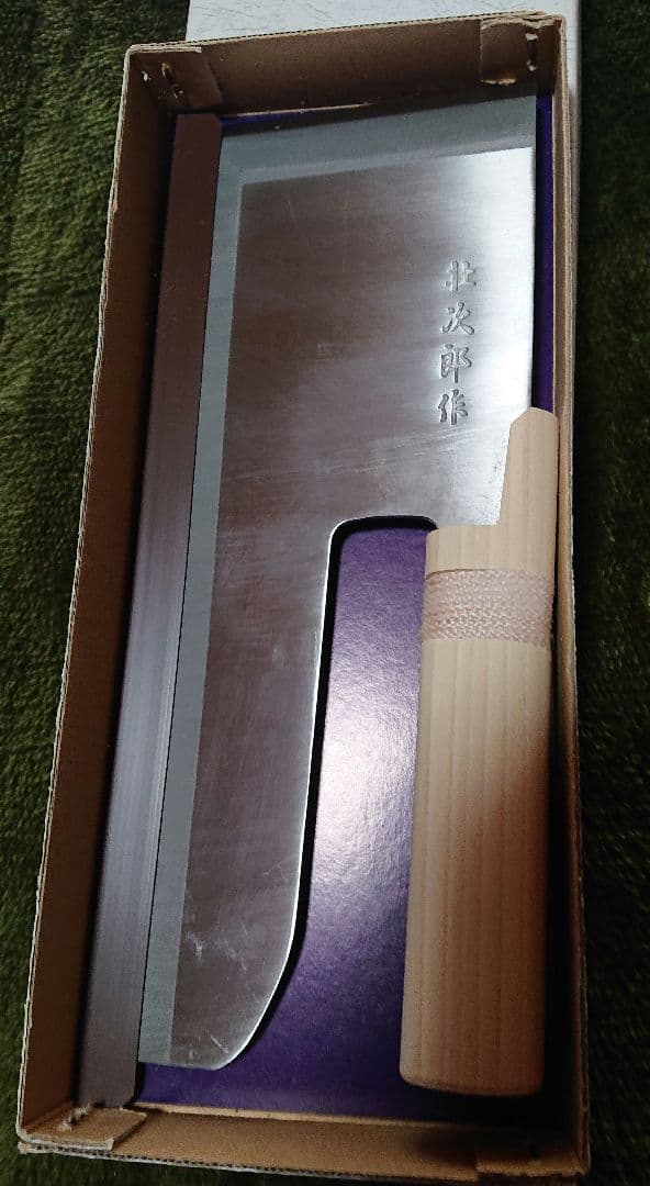 ラル✨麺切り包丁 左利きステンレス27cm 壮次郎 (そば打ち道具)