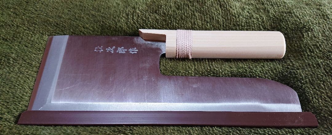 ラル✨麺切り包丁 左利きステンレス27cm 壮次郎 (そば打ち道具)