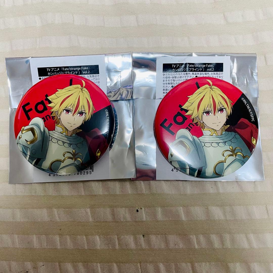 Fate strange Fake 缶バッジ リチャード FGO - メルカリ