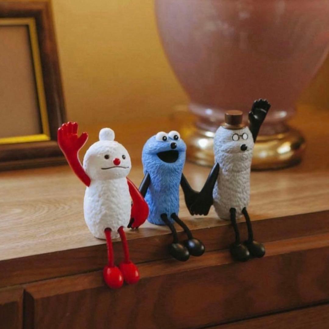 パペットスンスン ニコアンド おすわりオブジェ 3体セット - メルカリ