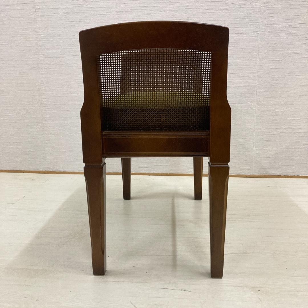 【マルニ】地中海　エントランスチェア　ベンチ　椅子　スツール　モケットグリーン