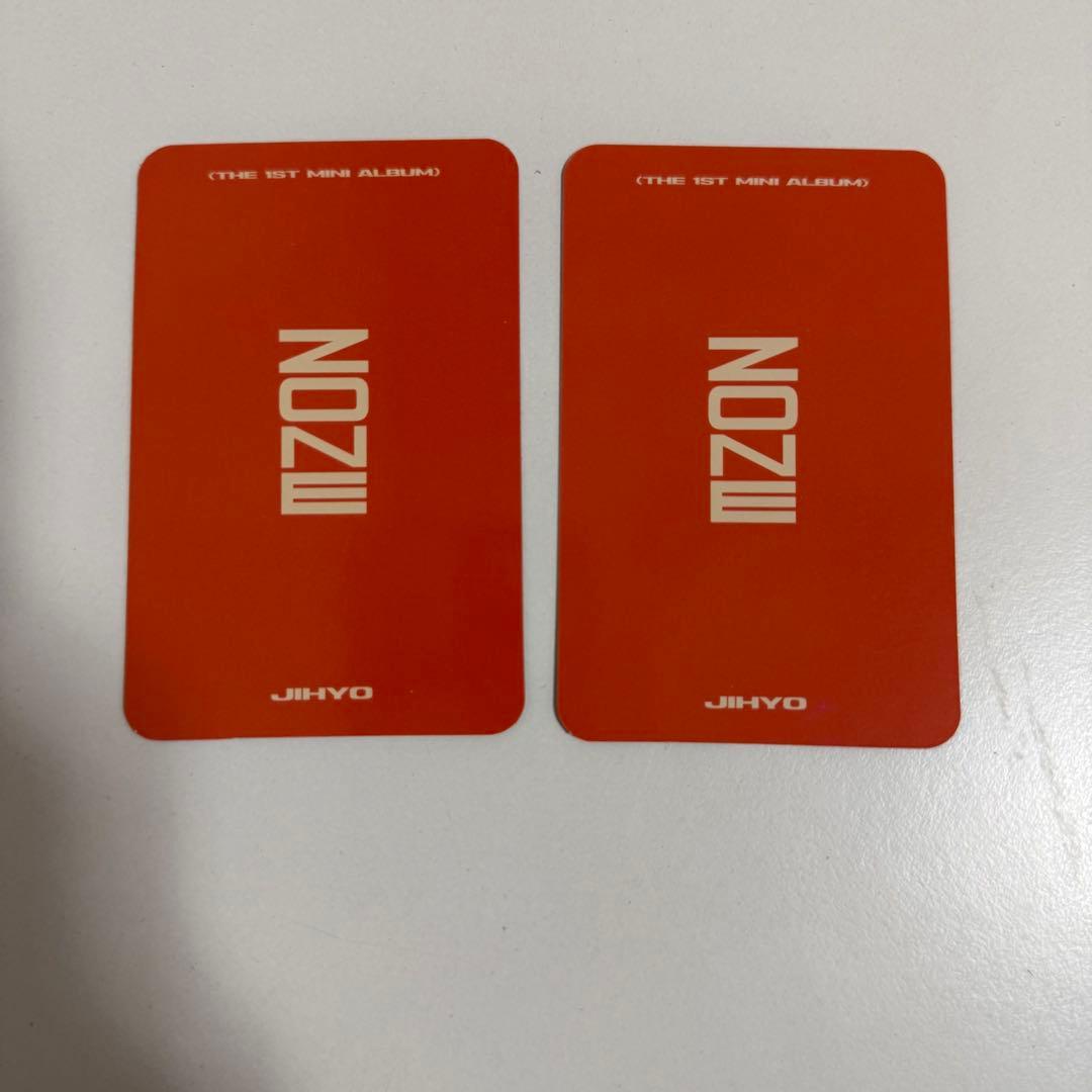 O*魂様 twice ジヒョ ZONE jyp shop特典 トレカ　まとめ売り