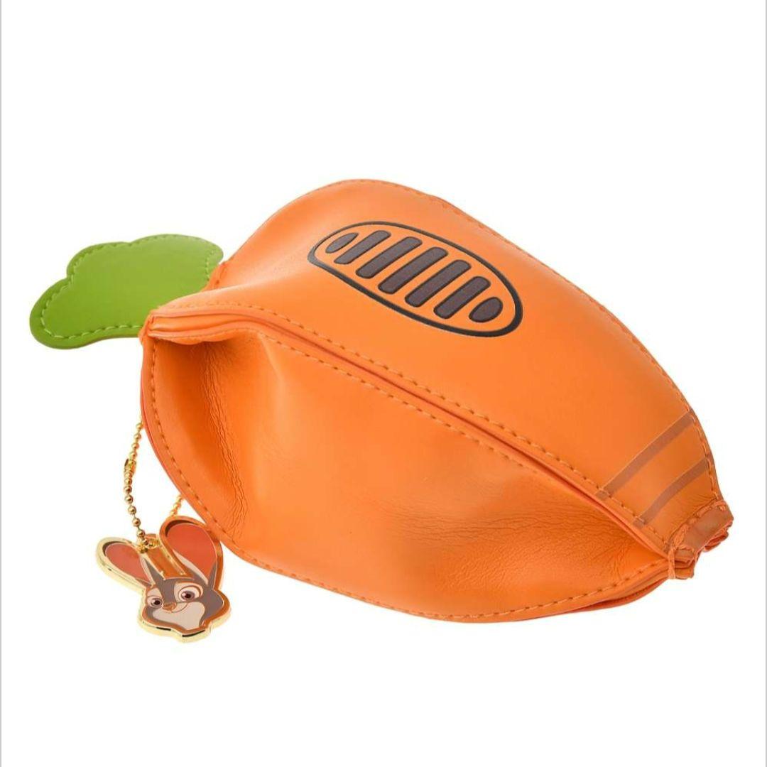 ジュディ・ホップス ポーチ チェーン・チャーム付き ニンジン型