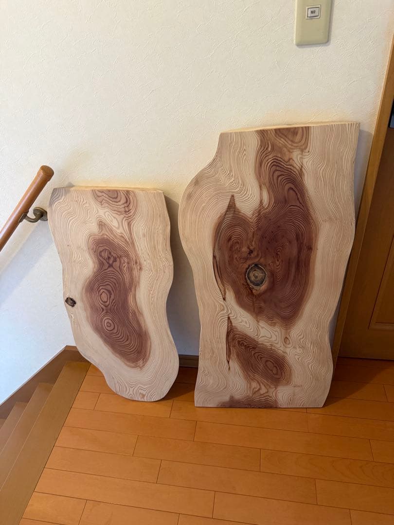 #2天然杉大小天板の大きい方