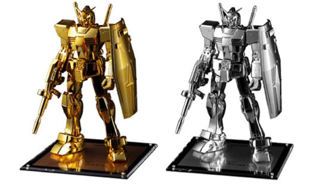 超激レア！】エスカップ×ガンダムプレミアムシルバー台座なし