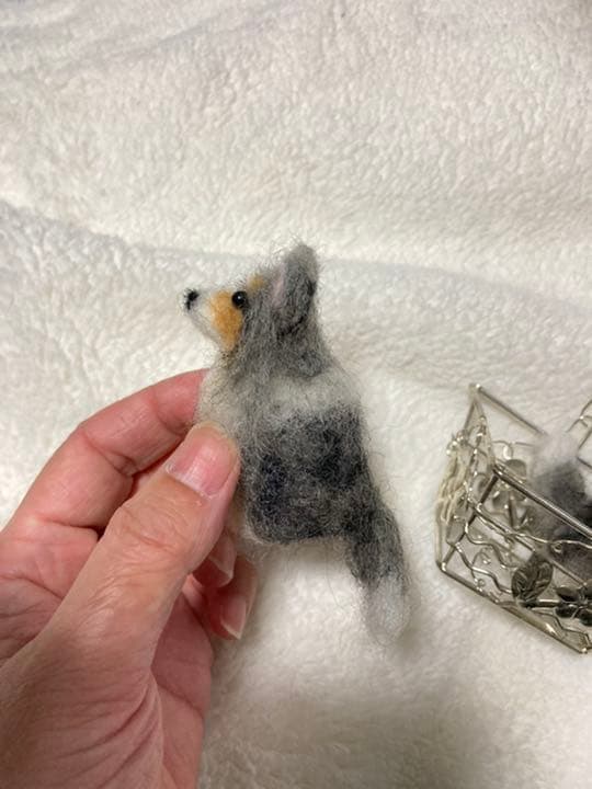 見本品 羊毛フェルトシェルティ