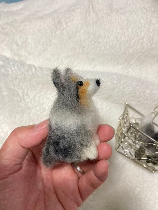 見本品 羊毛フェルトシェルティ