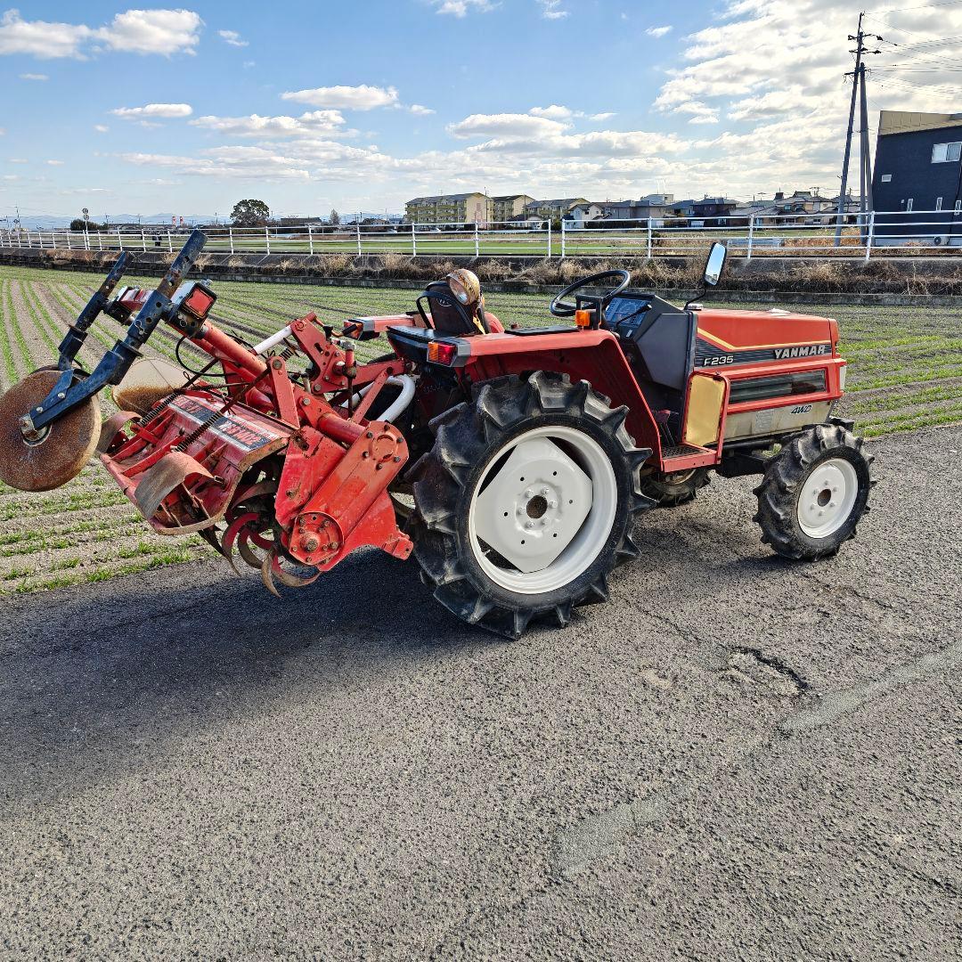 ヤンマーF235 トラクター 4WD ディーゼル　23馬力