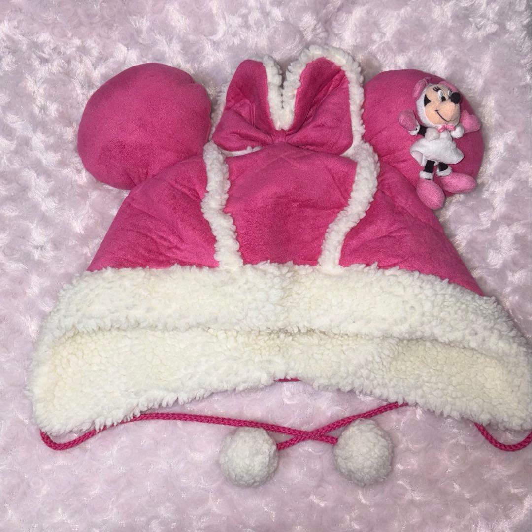 ミニーマウス ファンキャップ ピンク - メルカリ