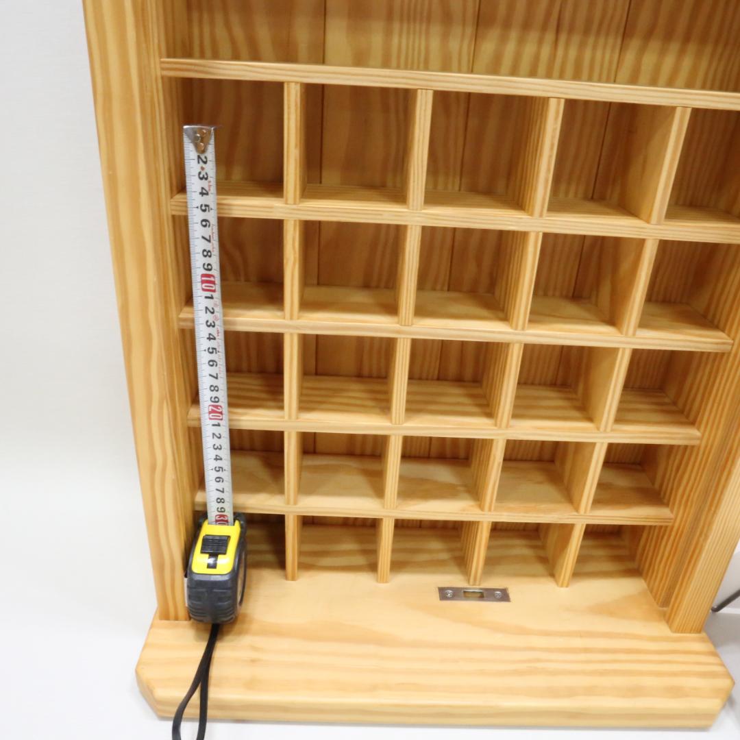 木製飾り棚　ハンドメイド　レトロ風　02164