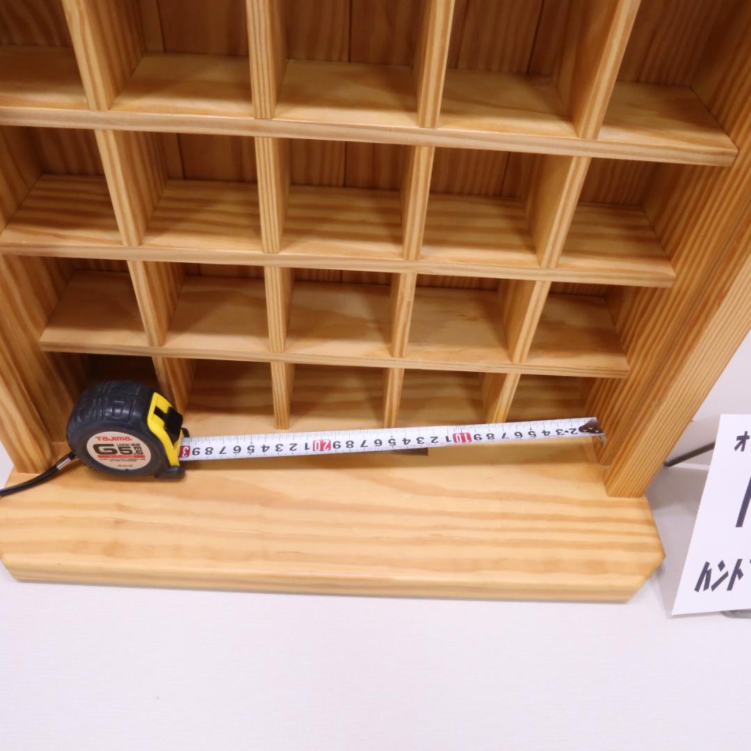 木製飾り棚　ハンドメイド　レトロ風　02164