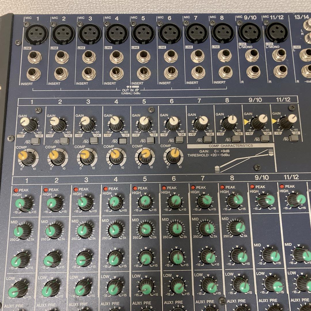 YAMAHA MG166CX 16CHアナログミキサー 基本動作確認済 AC付