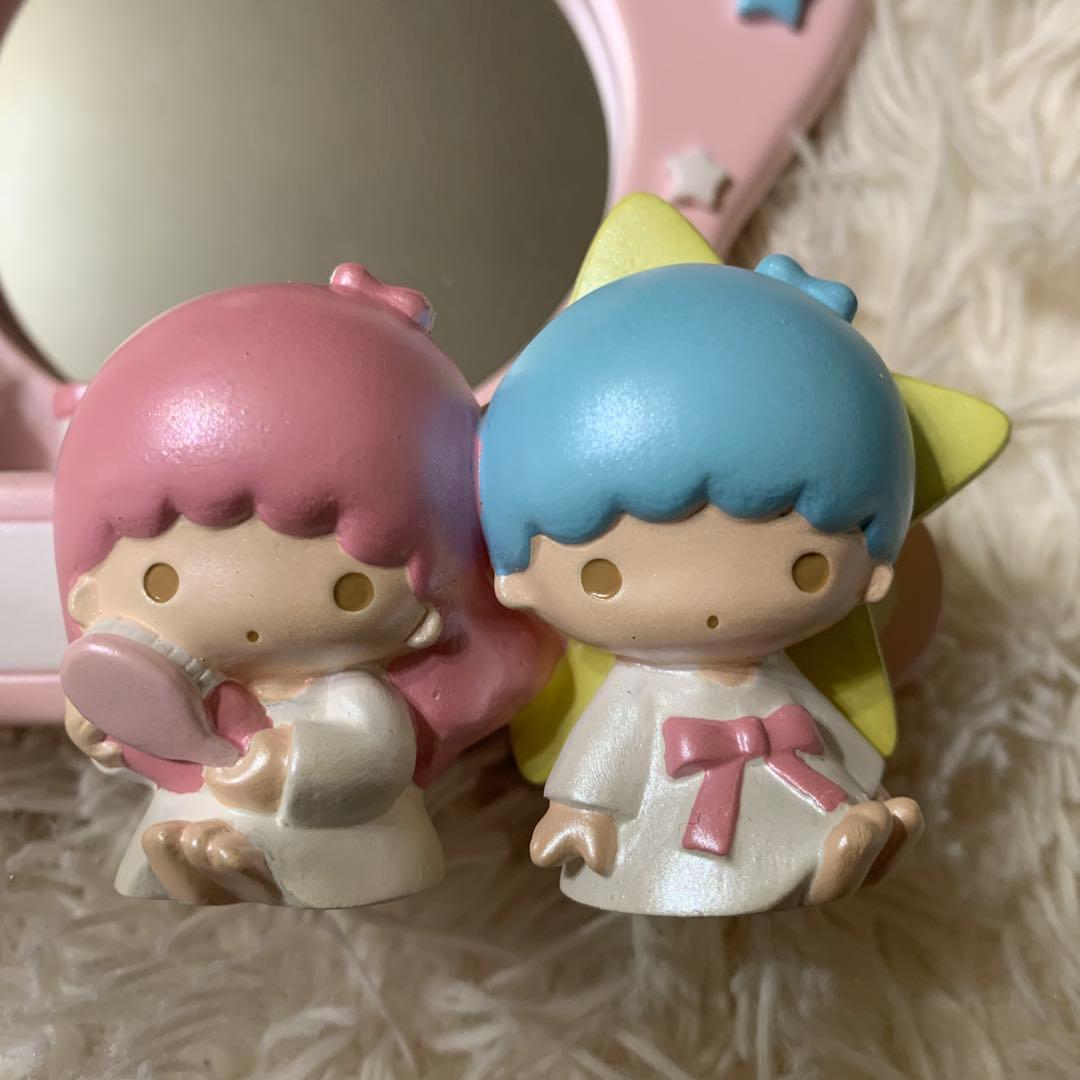 希少 キキララ リトルツインスター スタンドミラー 鏡 サンリオ - メルカリ