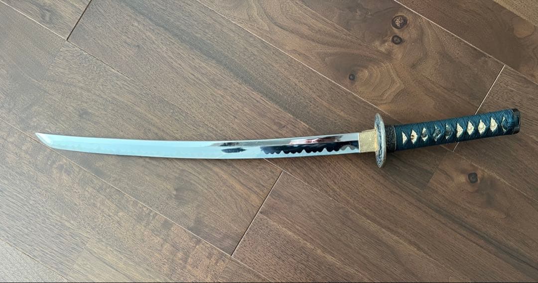 アンティーク模造刀 合金メッキ 刃文 コスプレ 時代劇 合金メッキ www