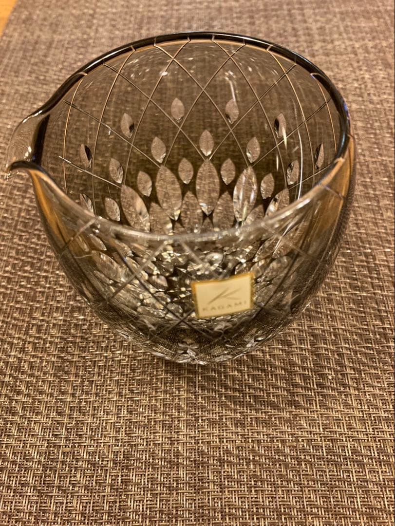 江戸切子 カガミクリスタル 冷酒器