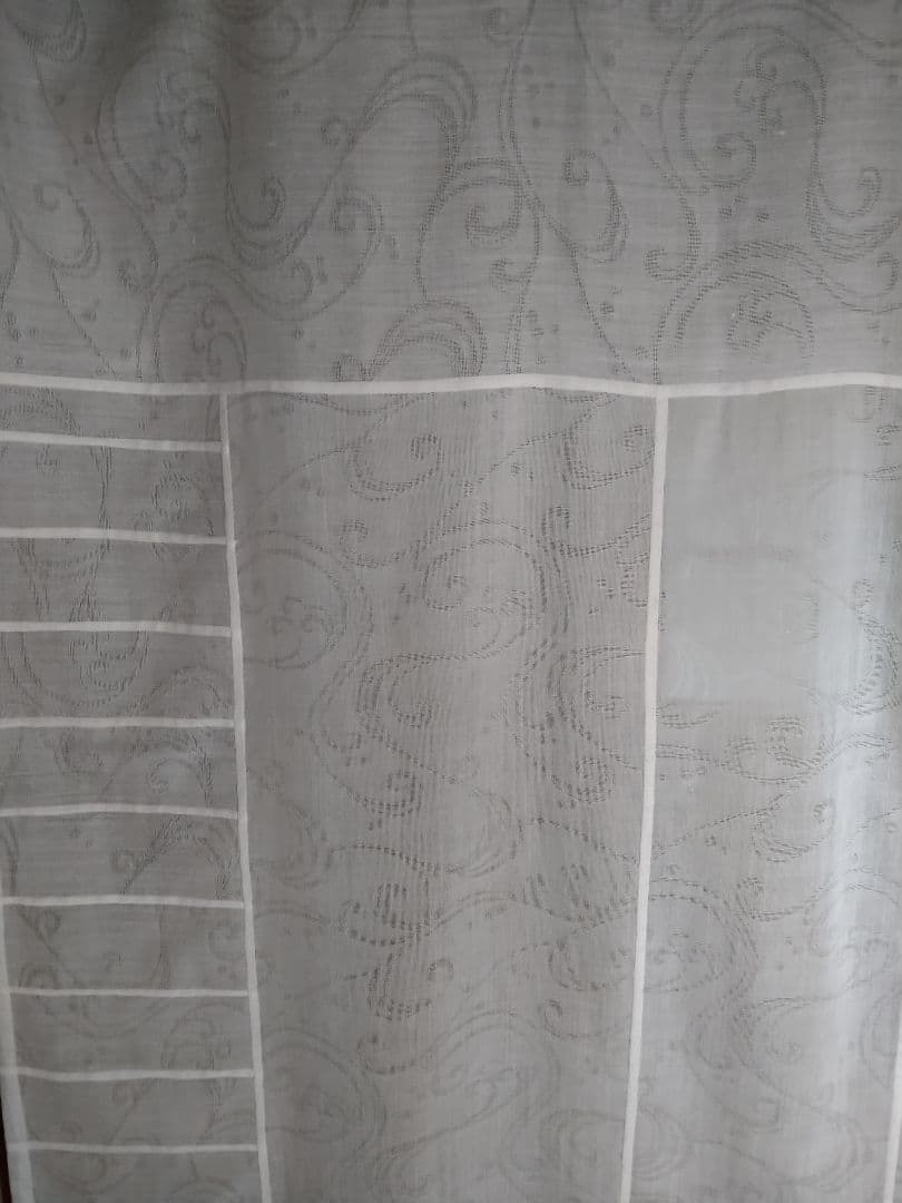 ポジャギ　　白上布