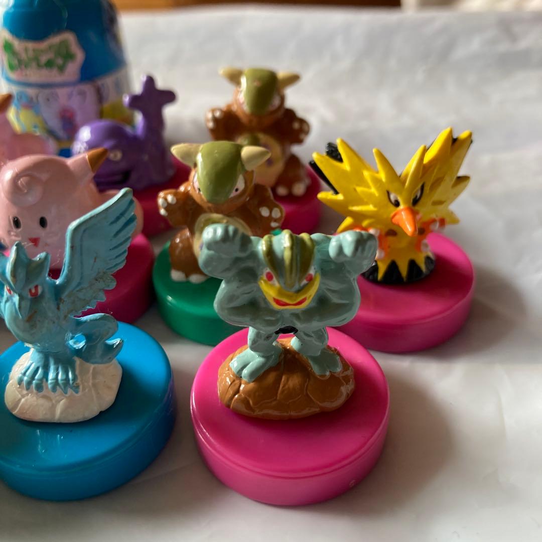 廃盤レトロ 初代ポケモンスタンプフィギュアセット - メルカリ