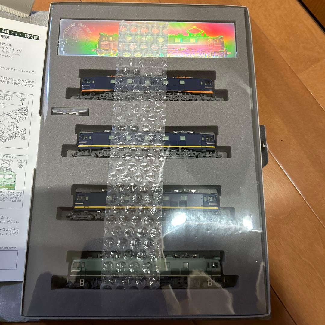最終価格　KATO Nケージ鉄道模型誕生　40周年記念　EF58