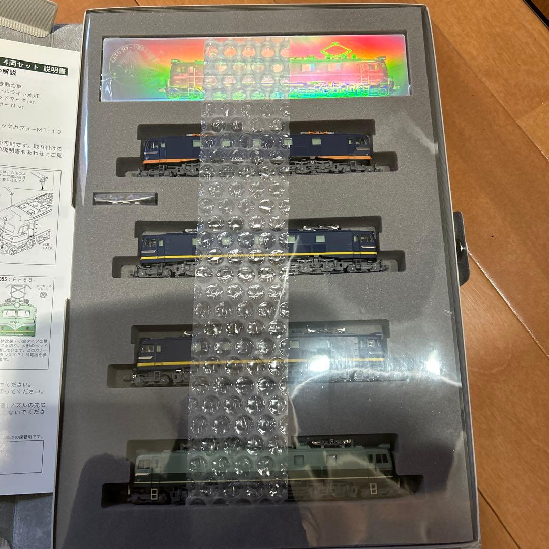 最終価格　KATO Nケージ鉄道模型誕生　40周年記念　EF58