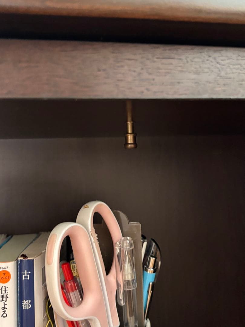 【再値下げしました】本棚／キャビネット　左右可動式　ガラス扉