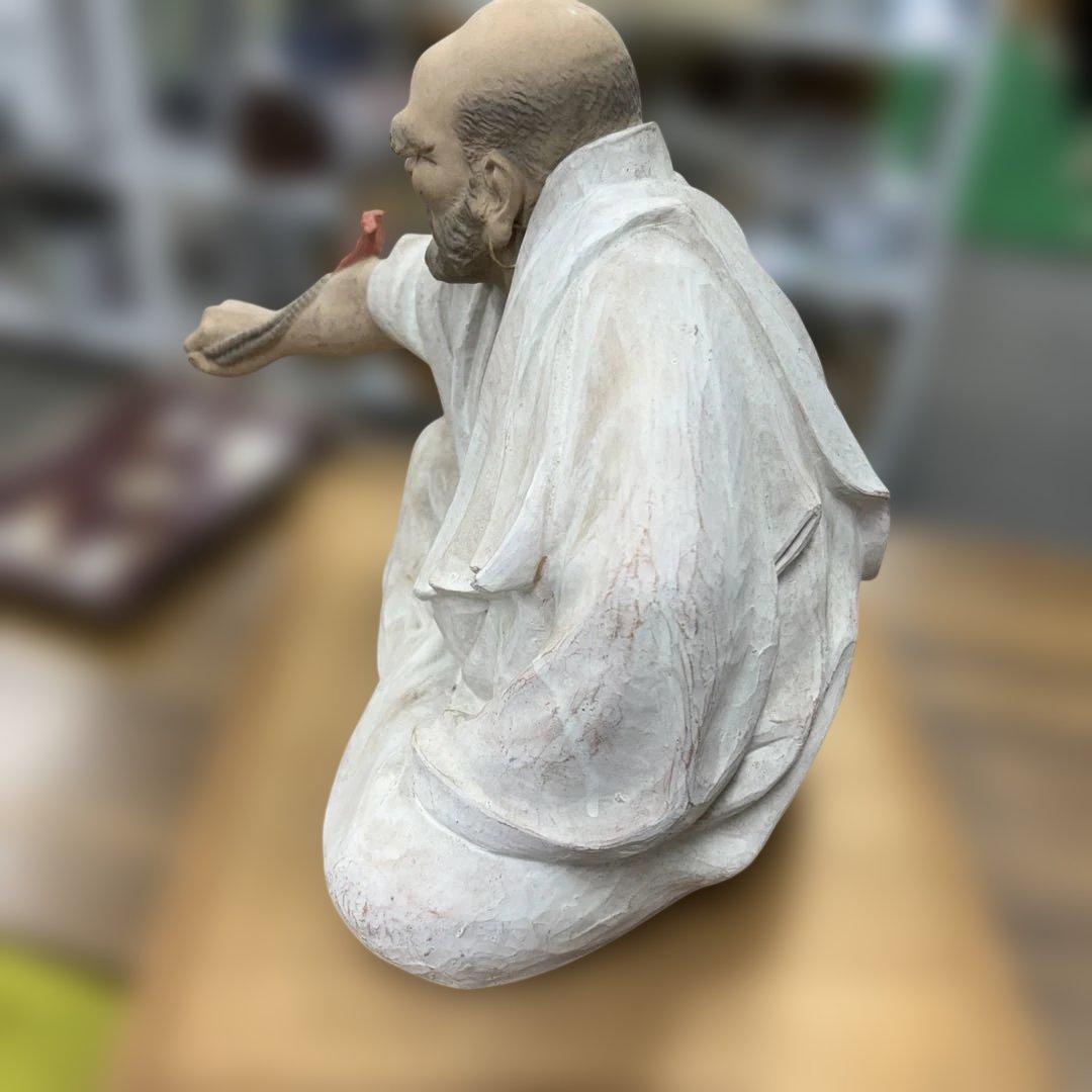 時代物 無形文化財 博多人形　師中村衍涯作　達磨『喝』　置物