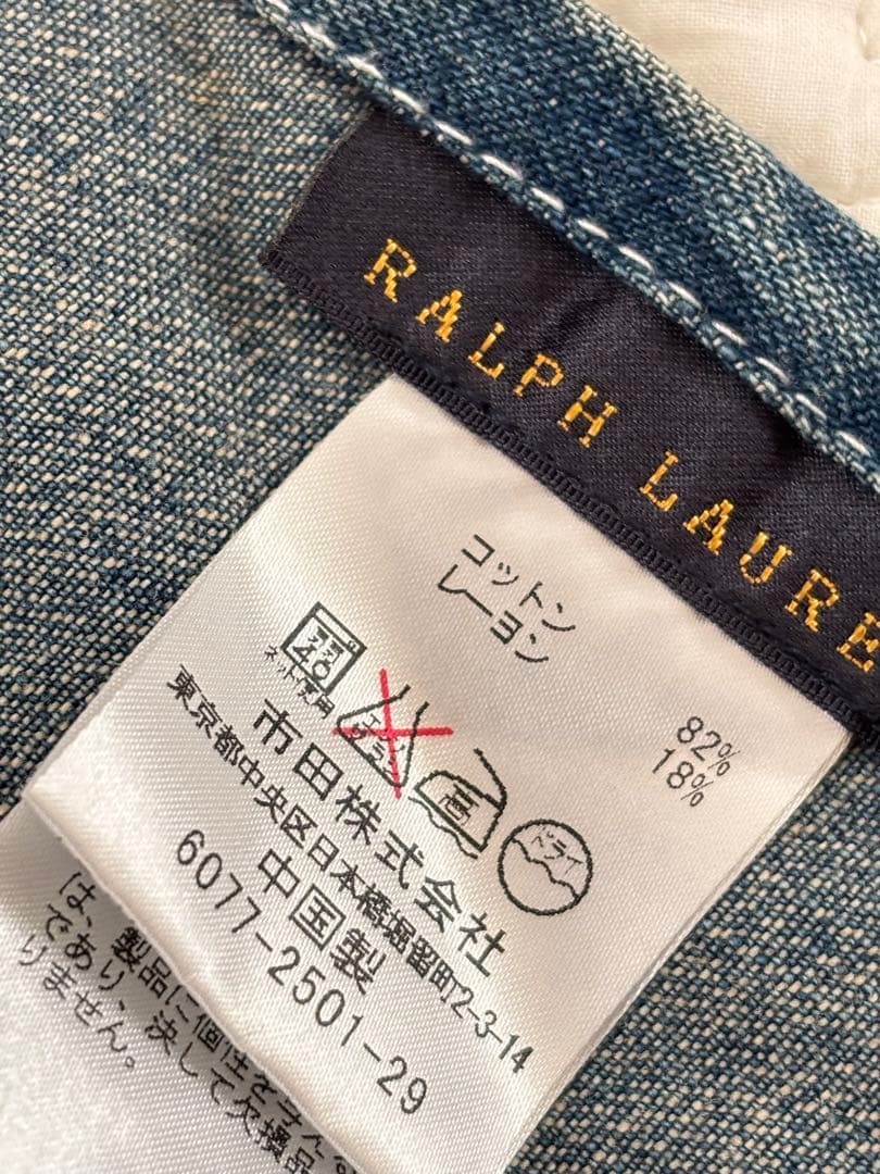 Ralph Lauren　ラルフローレン　デニムエプロン