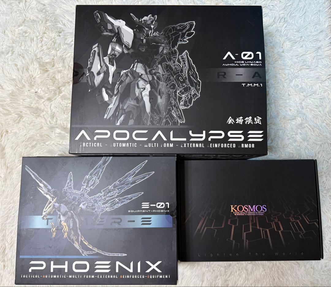 万象聚変 1/100 MG アポカリプス（天啓） プラモデル 鳳凰 LEDセット