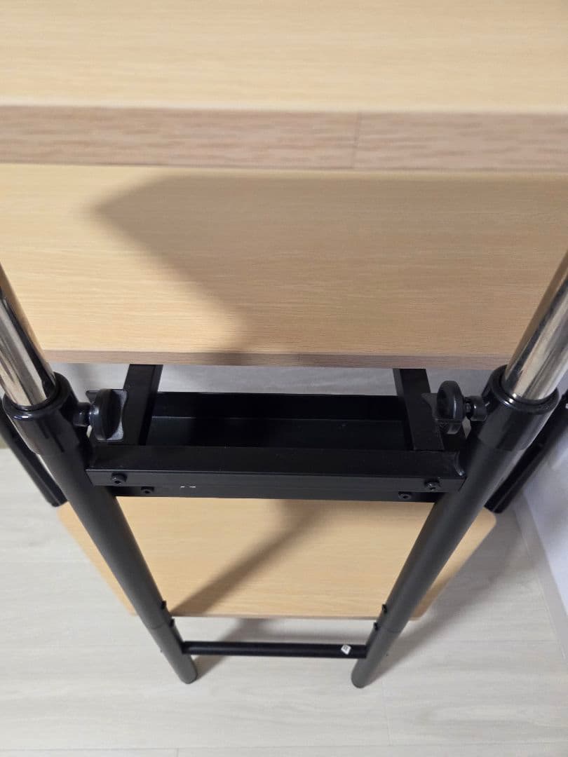 サンワダイレクト コーナーデスク 三角コンパクト クランプ取付け対応 PCデスク