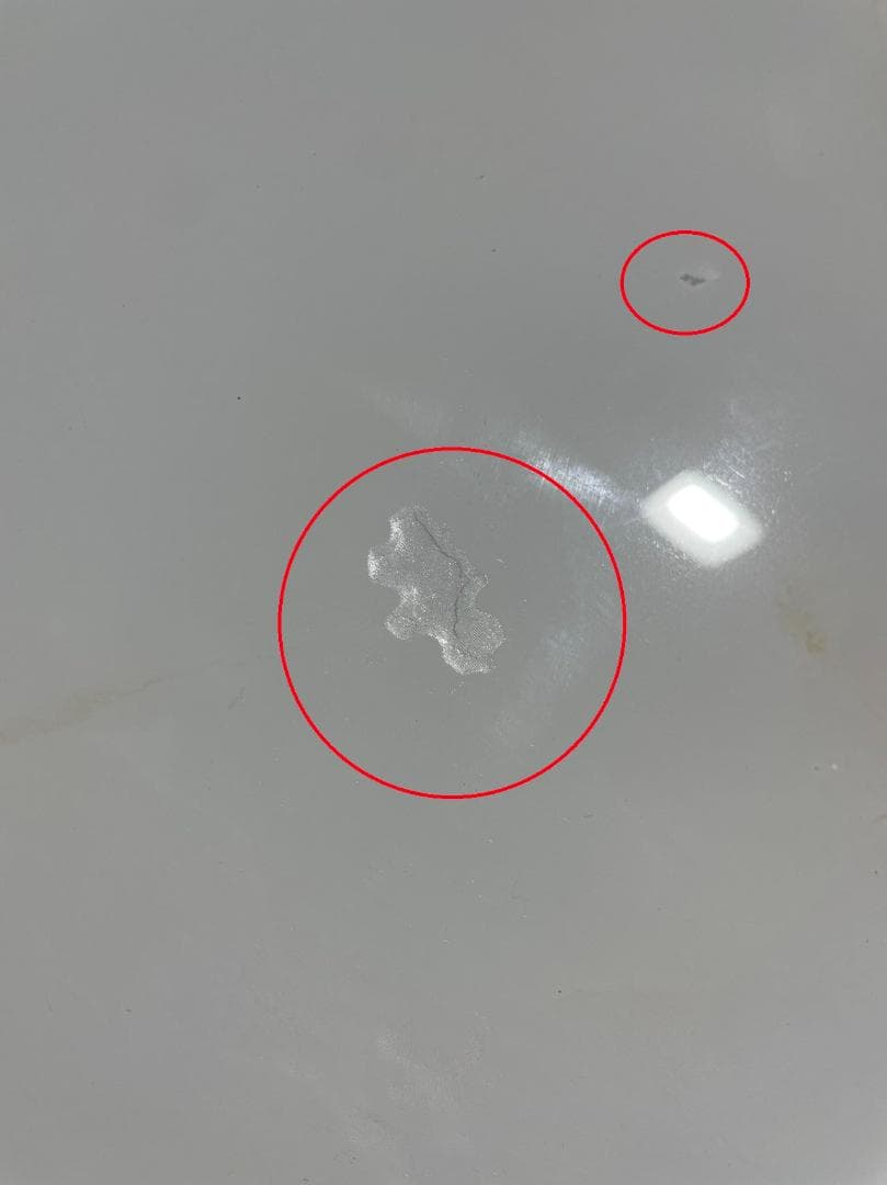 モダン ホワイト ドレッサー 訳あり品 J201-100-49 デスクのみ