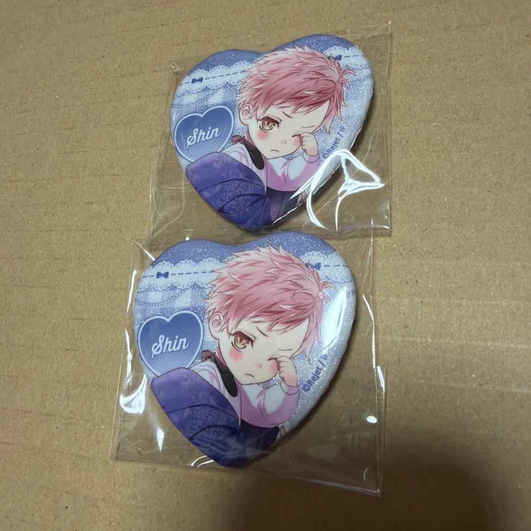 ディアラバ 缶バッジ ハート baby 月浪シン - メルカリ