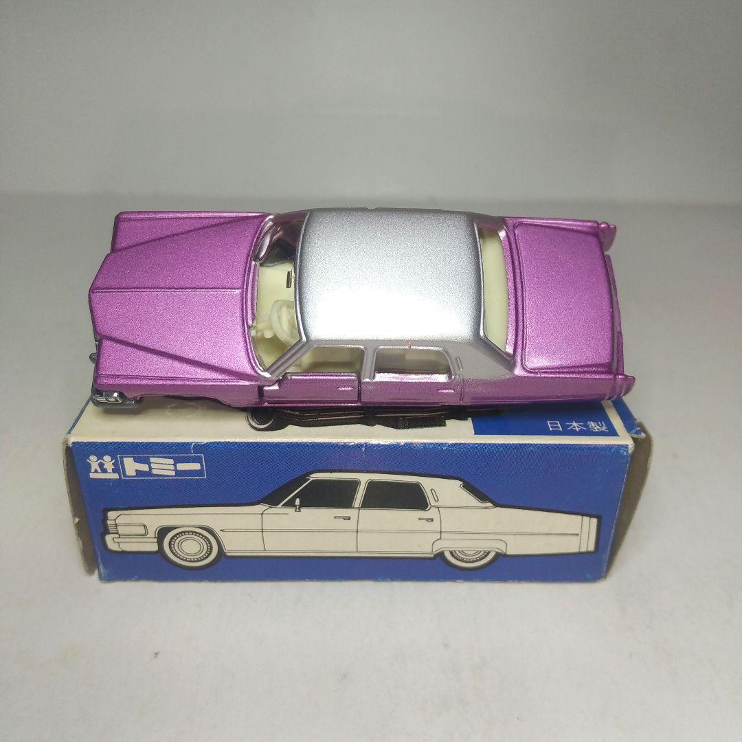 (3974)トミカ 青箱 日本製 キャデラック フリートウッド ブローアム