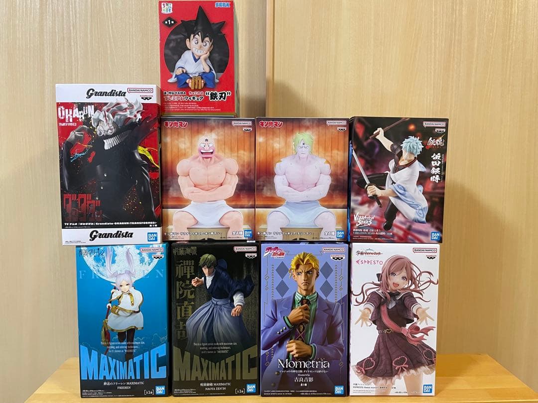 最新プライズ　フィギュア　9点　まとめ売りセット