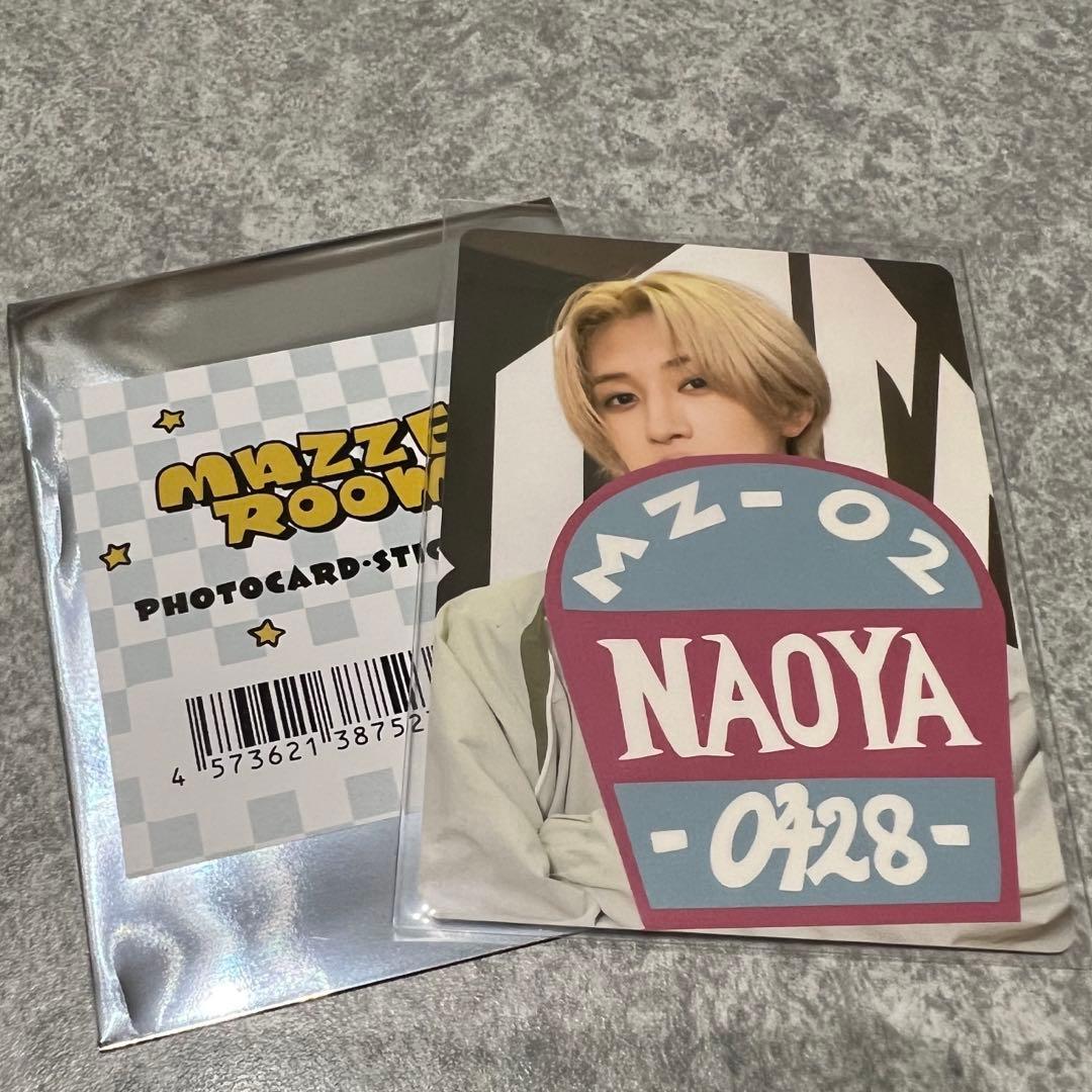 まぜべや NAOYA フォトカード ステッカー MAZZEL トレカ ナオヤ - メルカリ