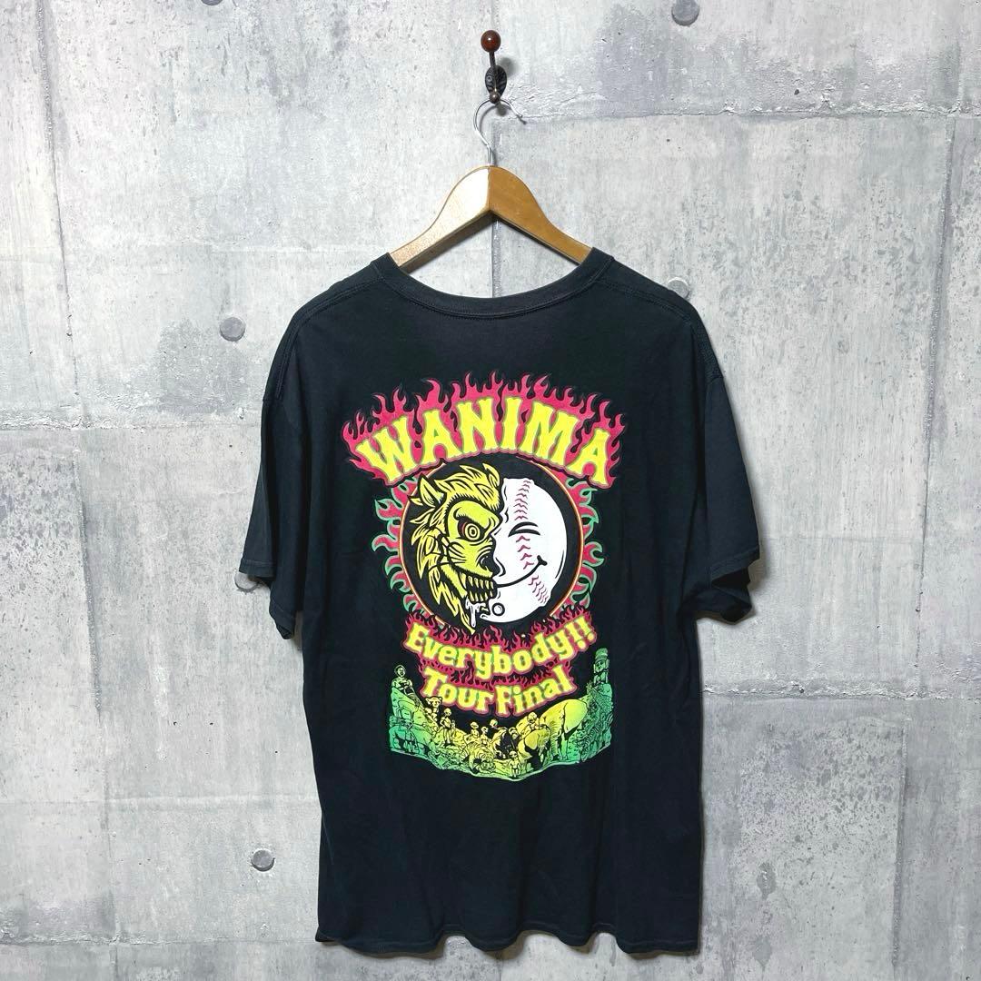 WANIMA ワニマ メンズビッグサイズ プリントT Tシャツ バンT XL - メルカリ