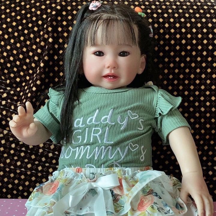 ママ募集中♡ 優しいお顔立ちのリボーンドールTeegan